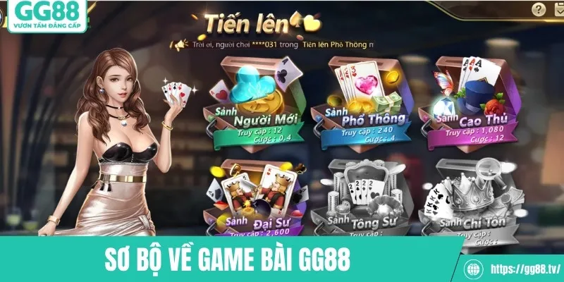 Sơ bộ về game bài GG88